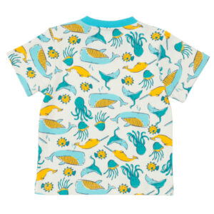 Sea life shirt van organisch katoen